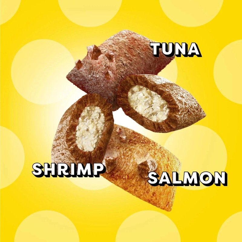 Temptations MixUps Crunchy and Soft Cat Treats Surfer's Delight Flavor,