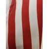Boots and Brothers Adults Red & White Striped Costume Vest