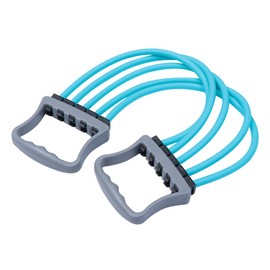 Kisangel Arm Pulling Resistant Band Chest Expander Adjustable Spring Exerciser Lightweight Portable Fitness Tool