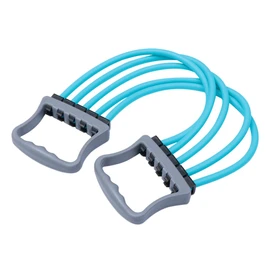 Kisangel Arm Pulling Resistant Band Chest Expander Adjustable Spring Exerciser Lightweight Portable Fitness Tool