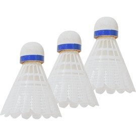 Hudora Unisex - Adult Badminton Ball Champ, Pack of 3, One Size