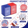Outus 6 Decks Waterproof Playing Cards Plastic Poker Game Jumbo