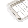 Stainless Steel Butter Cutter Box Cheese Storage Container with Transparent