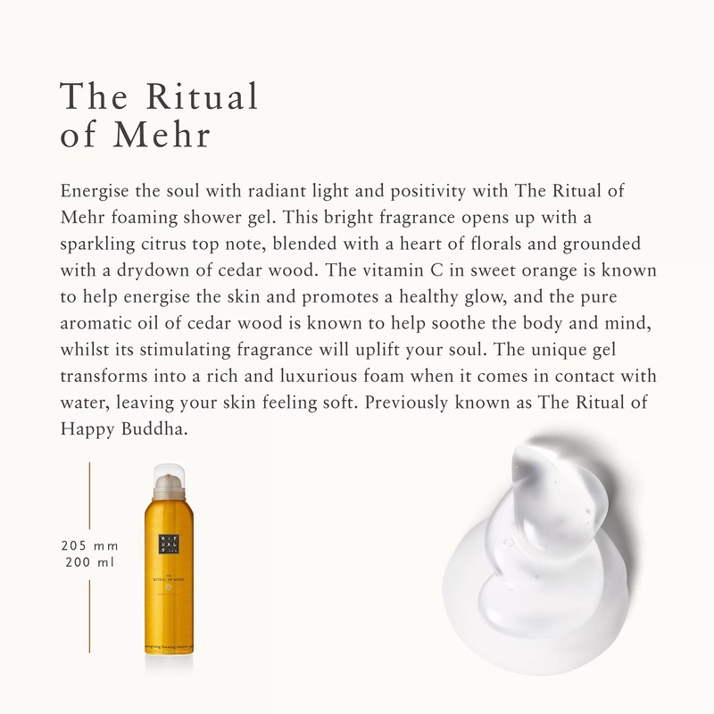 Rituals Mehr Foaming Shower Gel