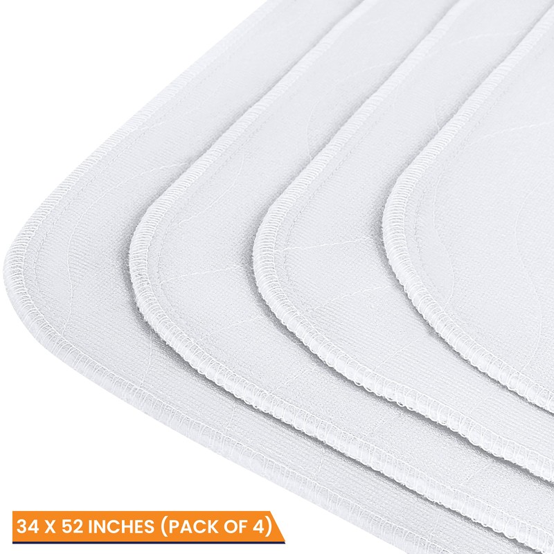 Utopia Bedding Waterproof Incontinence Bed Pads 34 x 52 Inches