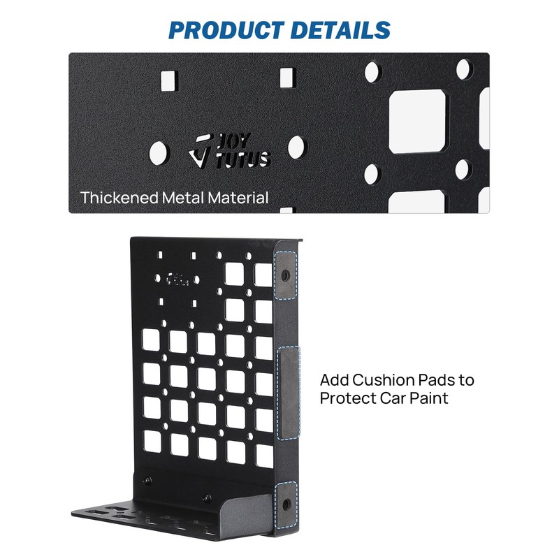 JOYTUTUS Gas Can Mount Bracket Step Foot Pedal Compatible with