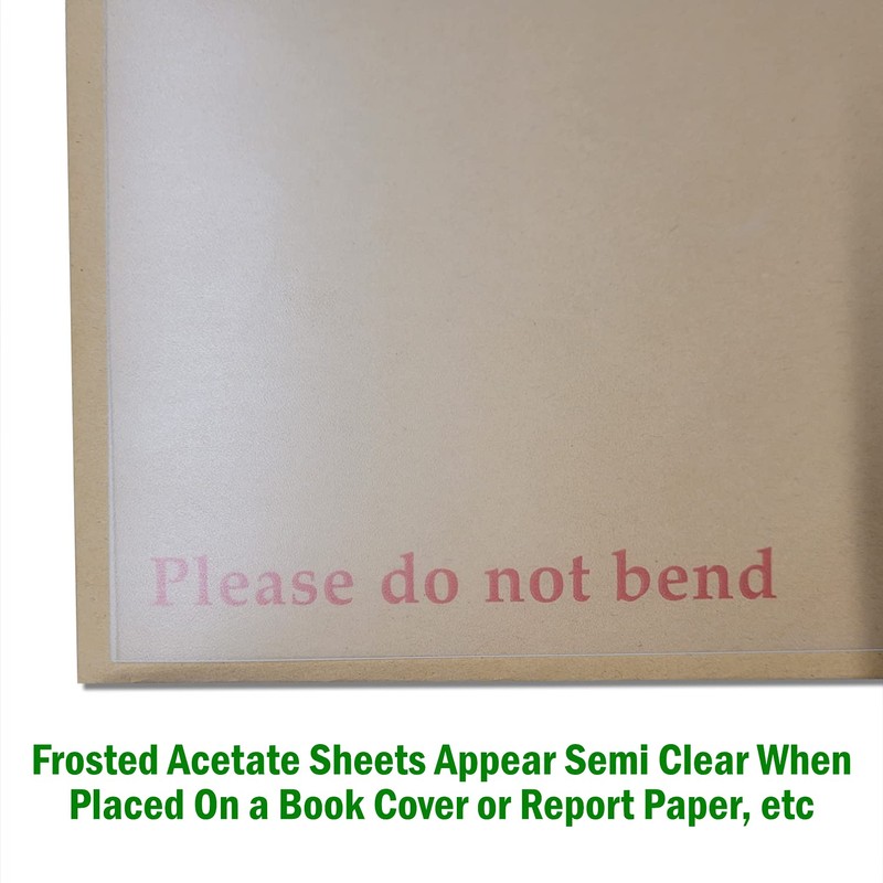 Essential Arts A4 Frosted Acetate 300 Micron Pack of 10