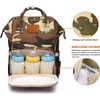 Limhoo Diaper Bag Backpack for Men Dad, Waterproof Large Canvas
