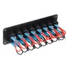 8 Gang Rocker Switch Panel LED Backlit On Off Switch