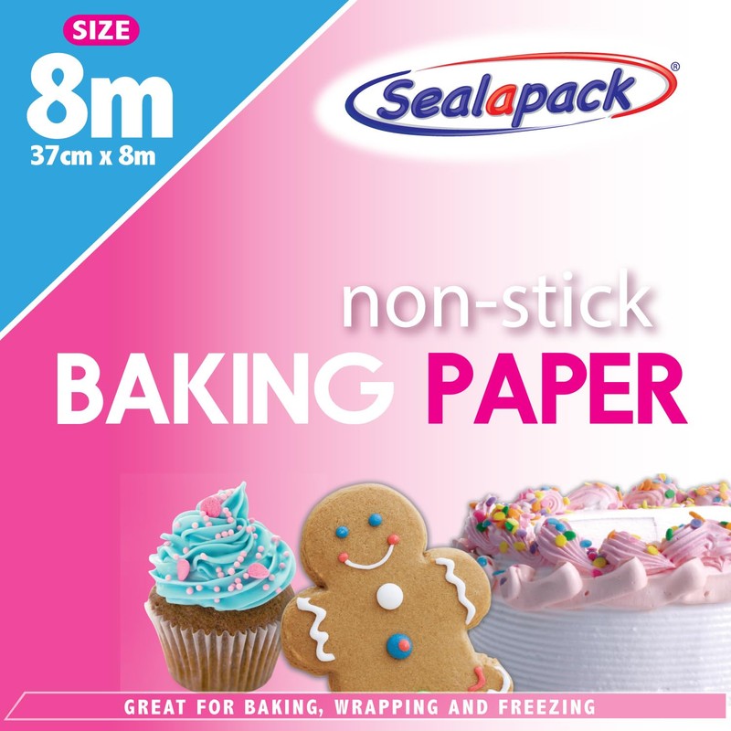 Sealapack Ready to USE Baking Paper, 37cm x 8 METRE