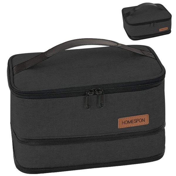 HOMESPON Expandable Lunch Bag for Men Women Insulated Lunch Box