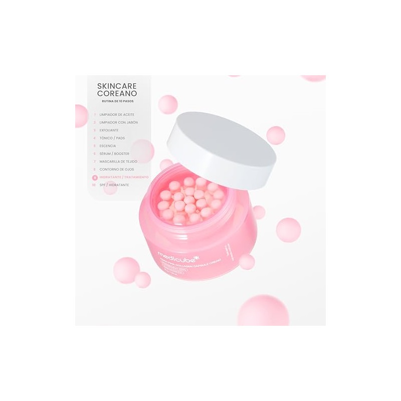 PDRN Pink Collagen Capsule Cream by Medicube for Women -