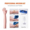 High Simulation IV Practice Arm Kit with Carrying Bag for