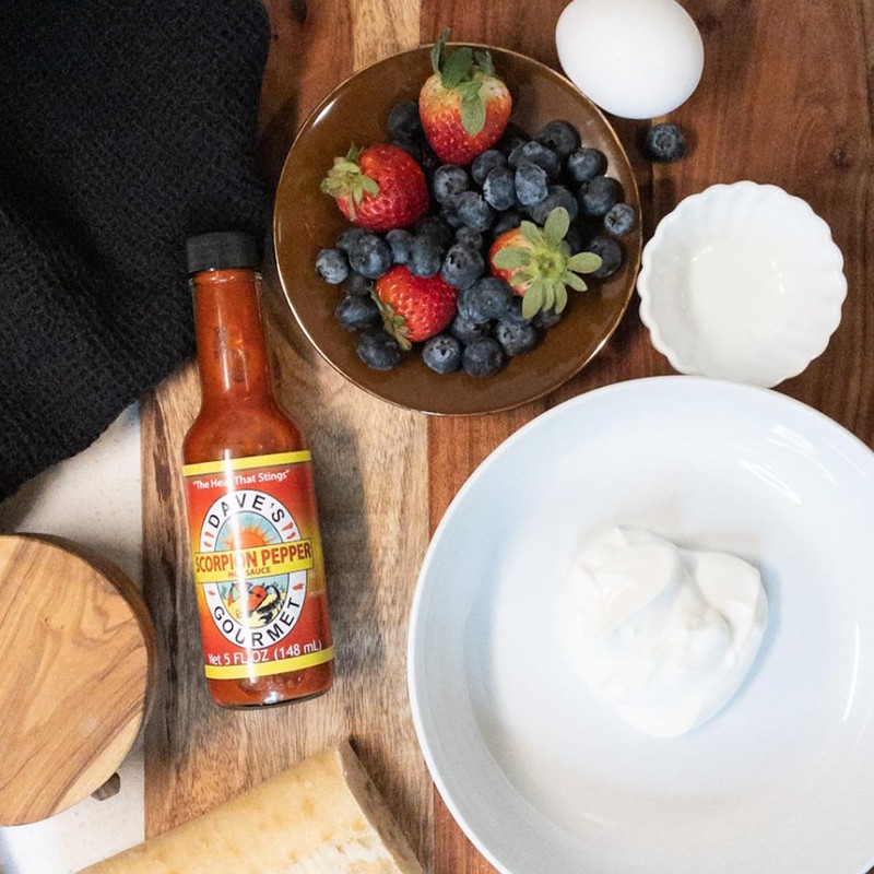Dave's Gourmet Scorpion Pepper Hot Sauce - Extract-Free Insanely Hot