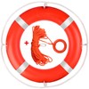 23 Inch Life Rings with 98.4ft Water Floating Lifesaving Rope