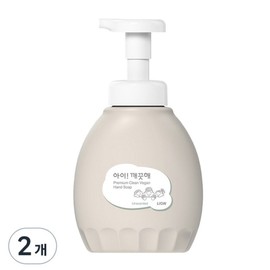 iClean Premium Clean Vegan Hand Wash Unscented, 450ml, 2 Pieces / 아이깨끗해 프리미엄 클린 비건 핸드워시 무향, 450ml, 2개