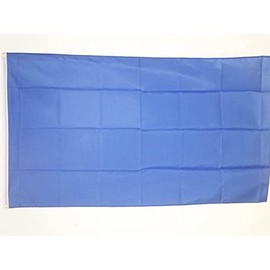 AZ FLAG PLAIN BLUE FLAG 3' x 5' - BLUE SOLID COLOR FLAGS 90 x 150 cm - BANNER 3x5 ft
