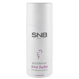 SNB Professional Fußbalsam mit Arganöl, Kakaobutter, Sanddornöl & Sheabutter – 100 ml – Feuchtigkeitsspendende Pflege mit Urea – Für trockene & raue Füße – Ideal für tägliche Anwendung