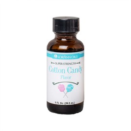 LorAnn Oils Super Strength Flavoring - Used For Candy Making, Flavoring Extracts, Baking, Hard Candy, and Flavor Oils - Bold, Natural Flavors 4X Stronger Than Extracts - Cotton Candy, 1 fl oz