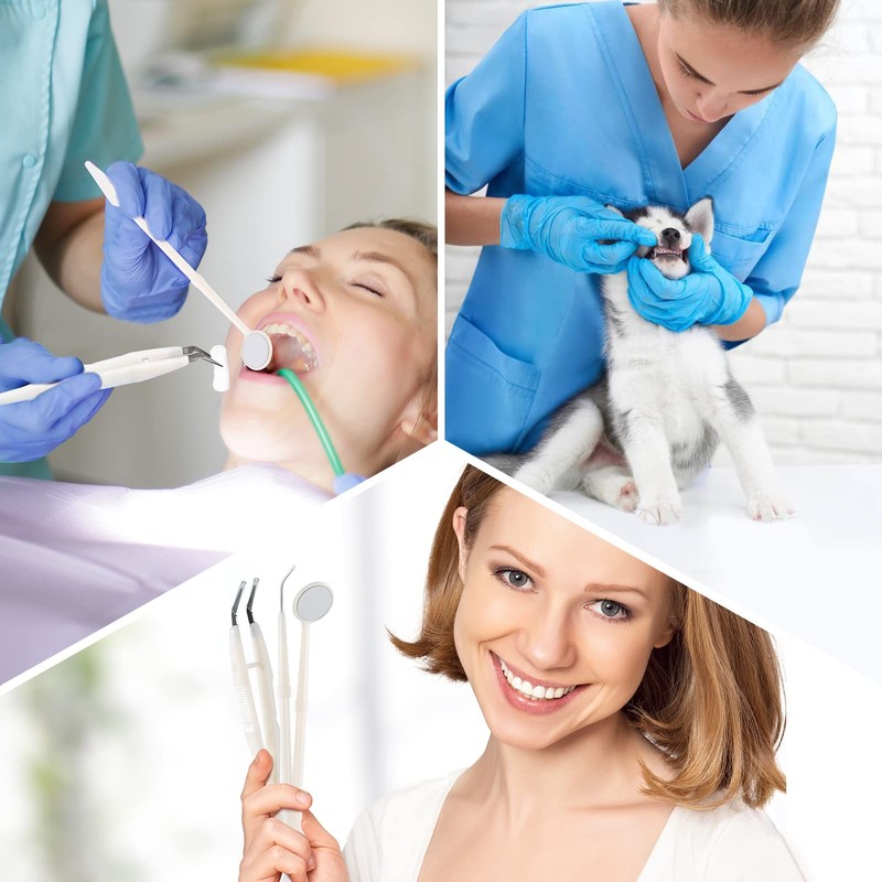 JMU 180 Pack Disposable Dental Examination Kit, 3Pcs Basic Instruments