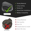 W10339442 Whirlpool Stove Knobs Cooktop Surface Burner Control Knobs Black