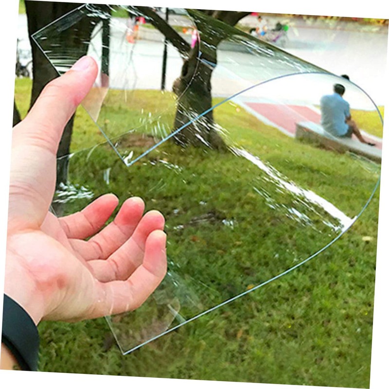 FUNOMOCYA Multifunctional Plastic Sheets 10pcs Set 0.3mm Thick PVC Sheets