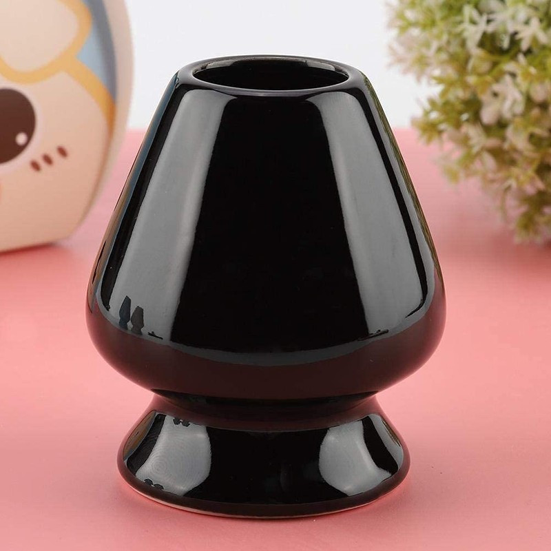 ANCLLO Matcha Whisk Stand Ceramic for Bamboo Matcha Chasen for