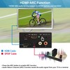 HDMI Audio Extractor 4K 30Hz 1080P 60Hz SPDIF + RCA