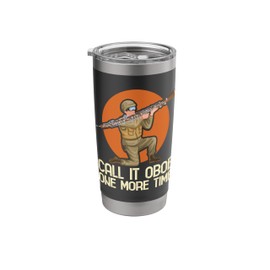 Call It Oboe One More Time - Bassoon Player Bassoonist Stainless Steel Insulated Tumbler