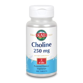 KAL Choline Tablets, 250 mg, 100 Count