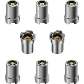Eewudwok Thread Adapter, Adapters,Thread Screw Converter, Soldering Iron Ring Adapters Connector Repair Accessories for Electronic Equipment (8pcs)