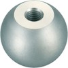 TRUSCO TSB40-10S Stainless Steel Grip Ball Φ1.6 x 0.4 inches