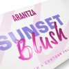 Paleta Rubor Sunset Blush Iluminador Maquillaje Arantza