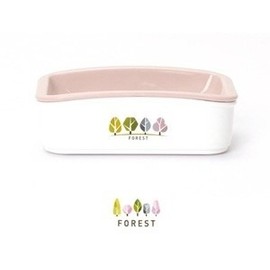 Needco Forest Wave Open Soap Dish Pink 0624 Bathroom Soap Box Soap Box Soap Dish case 8ea