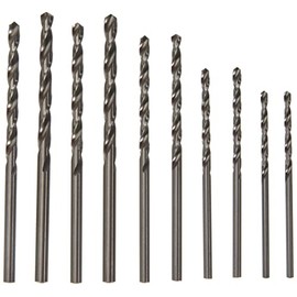 Trend Snappy Replacement HSS Drill Bits for Imperial Countersinks, Pack of 10, High-Speed Steel, SNAP/DB/PK1, Black