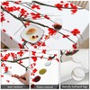 Swono Japanese Cherry Table Cloth Ink Painting Flower Blossom Cherry