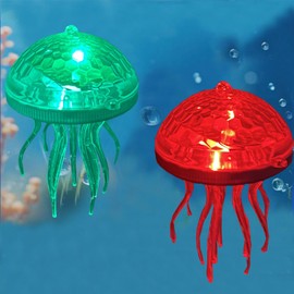 Pool Solar Lights, Pond Jellyfish Lamp | Waterproof 7-Color Auto Changing Decor for Holiday Wedding Landscape Hot Tub Night Swimming Garden Inground Pool