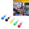 Atyhao バナナメスジャック高強度2mmミニバインディングポスト電子機器用、10個2mmバナナメスソケット産業機器用