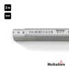 Hultafors 2 m Aluminium Folding Ruler, Anodised Aluminium, 150003 A59