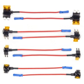 VIOFO 4PCS * 2 Packs Circuit Fuse Tap with ATO, Mini, Micro2, Mini Low Profile Adapter Holder