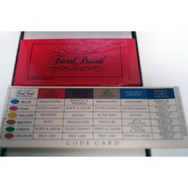 Trivial Pursuit - The 1960's Card Set (for use with the Master Game) by Parker Brothers