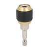 Bit Holder,Electric Drill Bit Fast Change Adapter Connector,1/4in Hex Shank