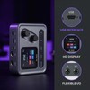 M-VAVE Pocket Amp Pocket Grey Multi Effects Guitar Pedal with