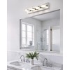 VONLUCE Bathroom Vanity Light Fixture, 4-Light Modern LED Vanity Light,