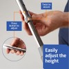 Medline Aluminum-Chrome Offset Walking Cane, Adjusts 29–38” & Supports Up