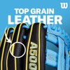 Wilson Infield A500 - Guanto da baseball per ragazzi, 29,2
