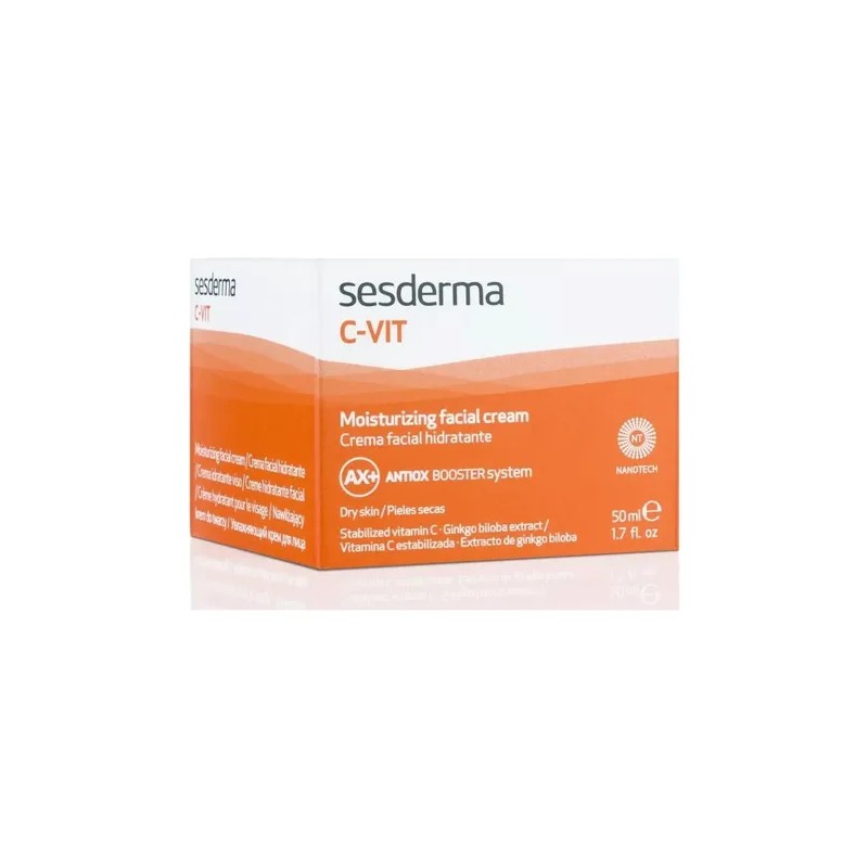 Crema Facial hidratante C-VIT Piel Seca 50ML Sesderma