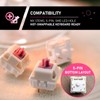 iRocks Berry Switches, Linear, Smoothy Pre-Lubed Actuation, 5pin, with POM