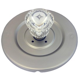 Simpatico 31661SN Moen Shower Chateau Series Trim Kit with Brass Escutcheon Screws Tube and Handle, Satin Nickel