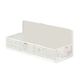 Magnetic Spice Rack for Refrigerator Iron Painting Space Saving Spice Organizer Magnetic Shelf for Kitchen Jars Seasoning Bottles White